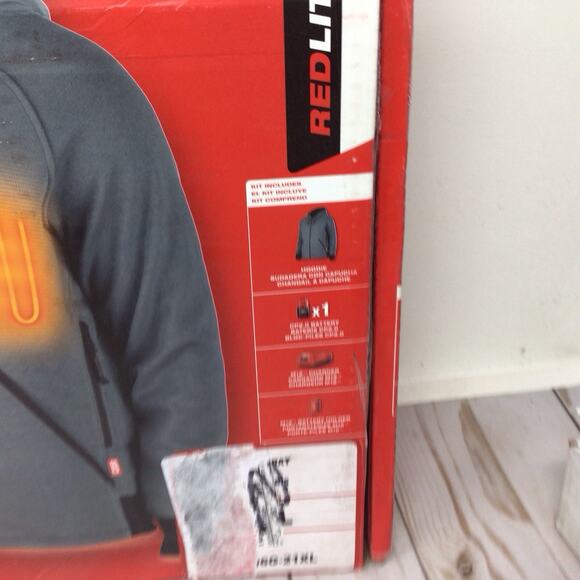 Milwaukee M12 Heated Hoodie Kit Gray Size XL Battery Charger Included Unisex - Picture 3 of 6